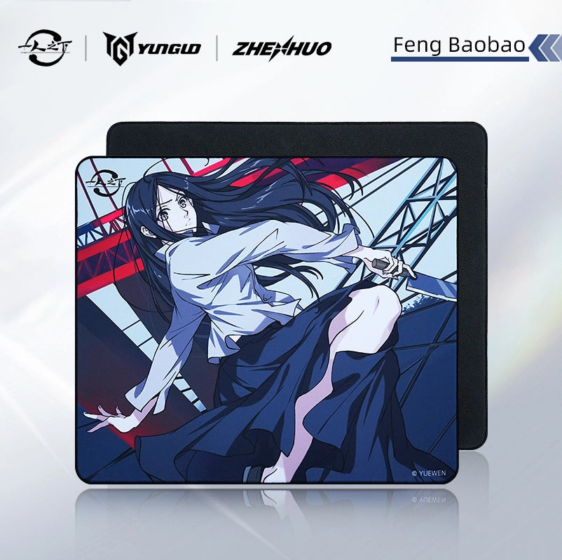 ZHENHUO GEAR × The Outcast Official Collab Mouse Pad Pro FPS Control Mat | Anime Art Series | Dual Base Options - ZHENHUO GEAR