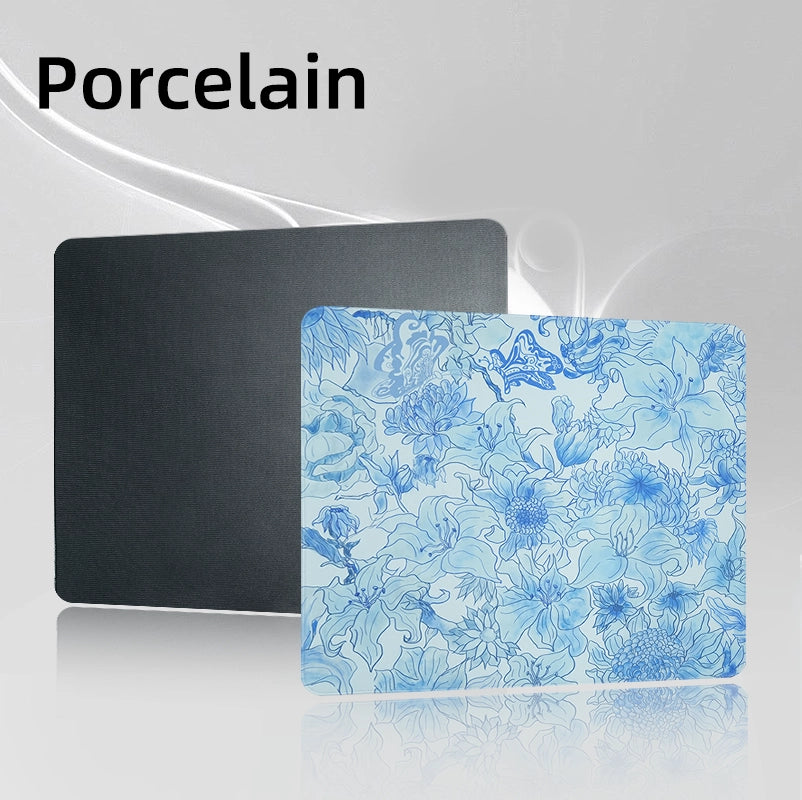 ZHENHUO GEAR Blue and White Porcelain Speed Mousepad - Premium Smooth Glide + Ancient Chinese Art on Your Desk - ZHENHUO GEAR