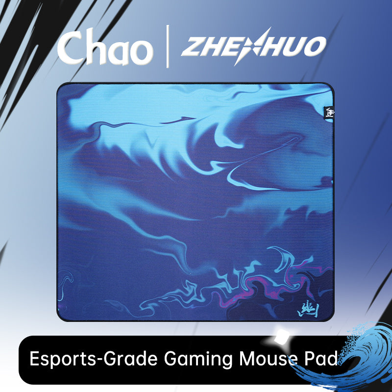 ZHENHUO Pro FPS Mouse Pad | Orchid Pavilion & Chao & Lily | Dual Fabric Textures Surface (Speed & Control) for CS2/Valorant/Apex - ZHENHUO GEAR