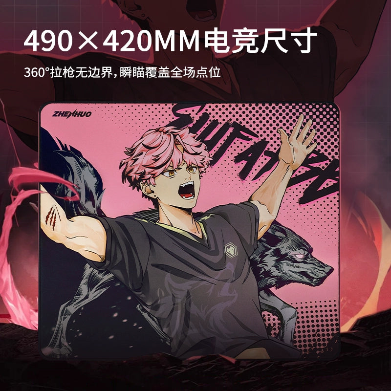 Wolves Esports x ZHENHUO GEAR Mouse Pad for Valorant | CS:GO | FPS Games | Perfect Speed-Control Balance - ZHENHUO GEAR