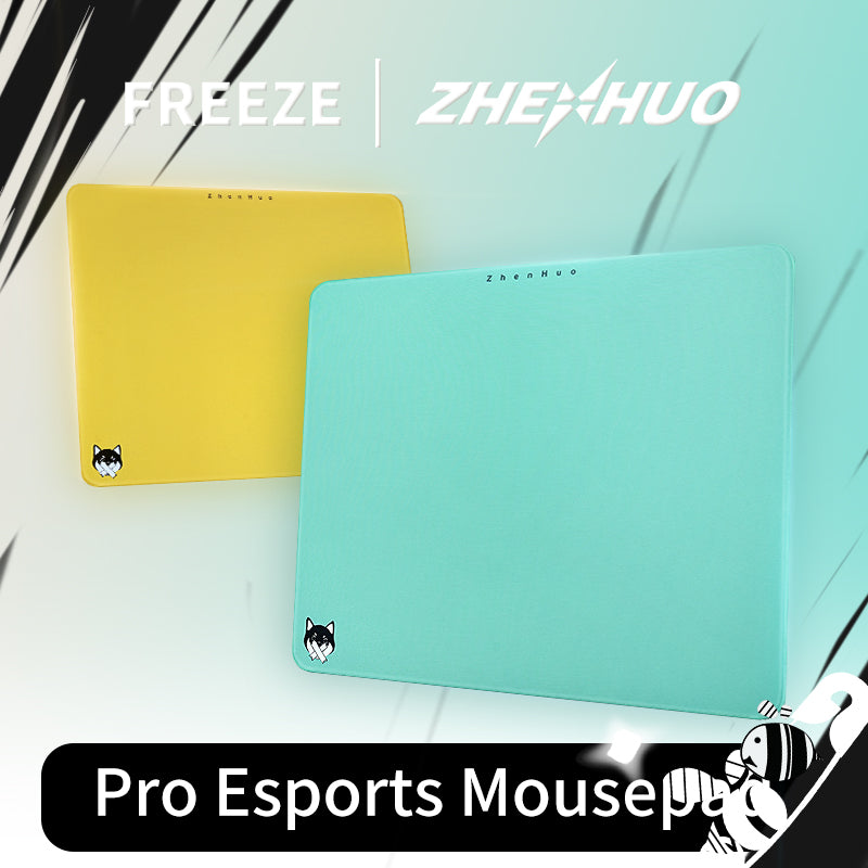 ZHENHUO GEAR FREEZE Pro Esport Control Mouse Pad | High-Friction Surface for Precision Gaming - ZHENHUO GEAR