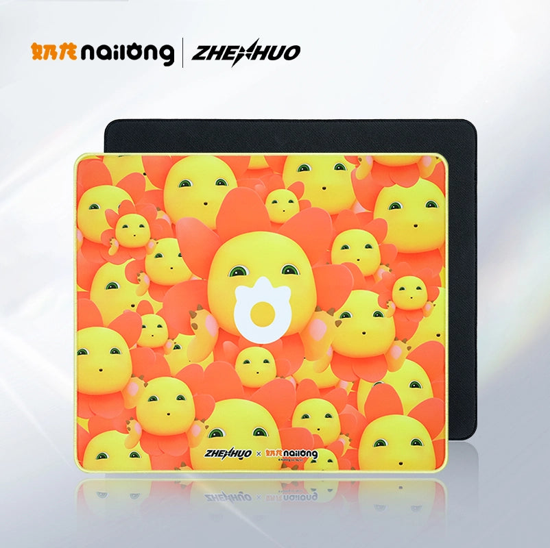 Official Collab | ZHENHUO GEAR × Nailong Pro FPS Gaming Mouse Pad | Dual Surface + Whimsical Art | Speed Mat | Control Mat - ZHENHUO GEAR