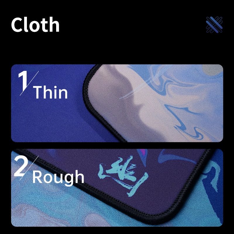 ZHENHUO Pro FPS Mouse Pad | Orchid Pavilion & Chao & Lily | Dual Fabric Textures Surface (Speed & Control) for CS2/Valorant/Apex - ZHENHUO GEAR