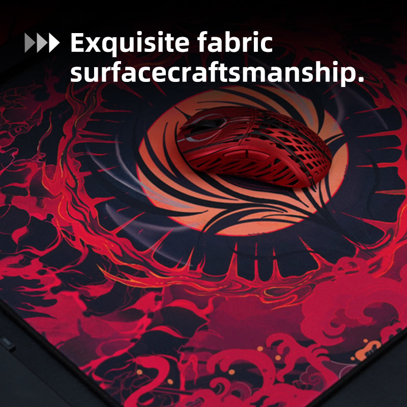 ZHENHUO GEAR Evil Eye Gaming Mouse Pad - Extra Large Dual-Texture ( Speed or Control ) for Competitive FPS - ZHENHUO GEAR