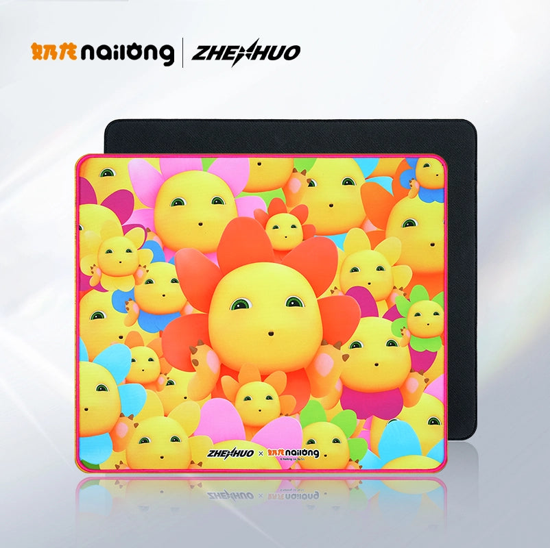 Official Collab | ZHENHUO GEAR × Nailong Pro FPS Gaming Mouse Pad | Dual Surface + Whimsical Art | Speed Mat | Control Mat - ZHENHUO GEAR