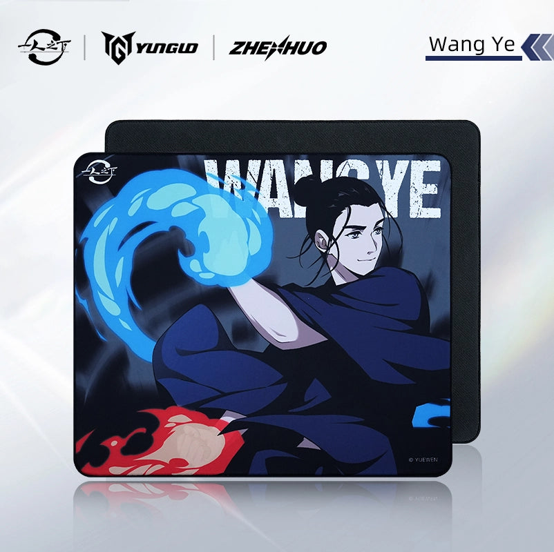 ZHENHUO GEAR × The Outcast Official Collab Mouse Pad Pro FPS Control Mat | Anime Art Series | Dual Base Options - ZHENHUO GEAR