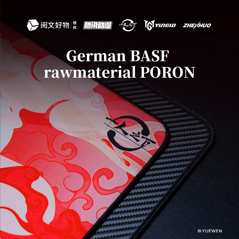 ZHENHUO GEAR × The Outcast Official Collab Mouse Pad Pro FPS Control Mat | Anime Art Series | Dual Base Options - ZHENHUO GEAR