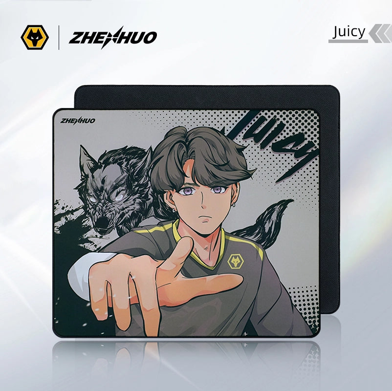 Wolves Esports x ZHENHUO GEAR Mouse Pad for Valorant | CS:GO | FPS Games | Perfect Speed-Control Balance - ZHENHUO GEAR
