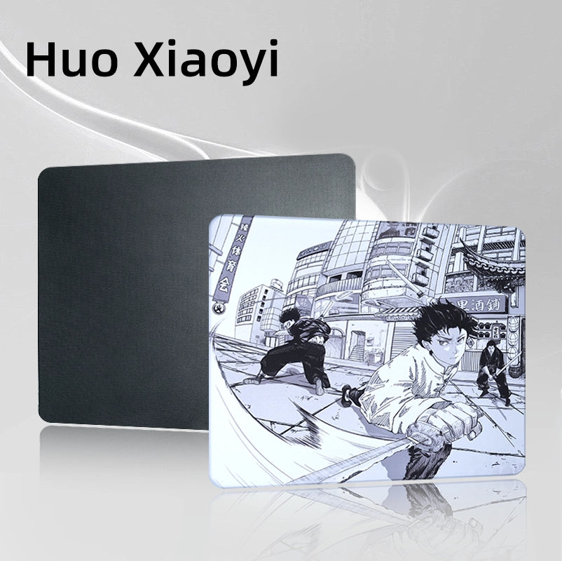 ZHENHUO GEAR "HUO XIAOYI" FPS Pro Gaming Mouse Pad | Street Brawl Saga | LAND-Series Control Surface | Anime Art Chapters | Table Mat - ZHENHUO GEAR
