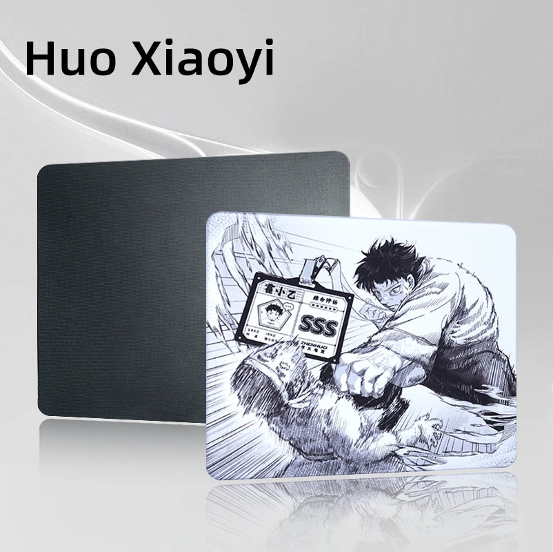 ZHENHUO GEAR "HUO XIAOYI" FPS Pro Gaming Mouse Pad | Street Brawl Saga | LAND-Series Control Surface | Anime Art Chapters | Table Mat - ZHENHUO GEAR